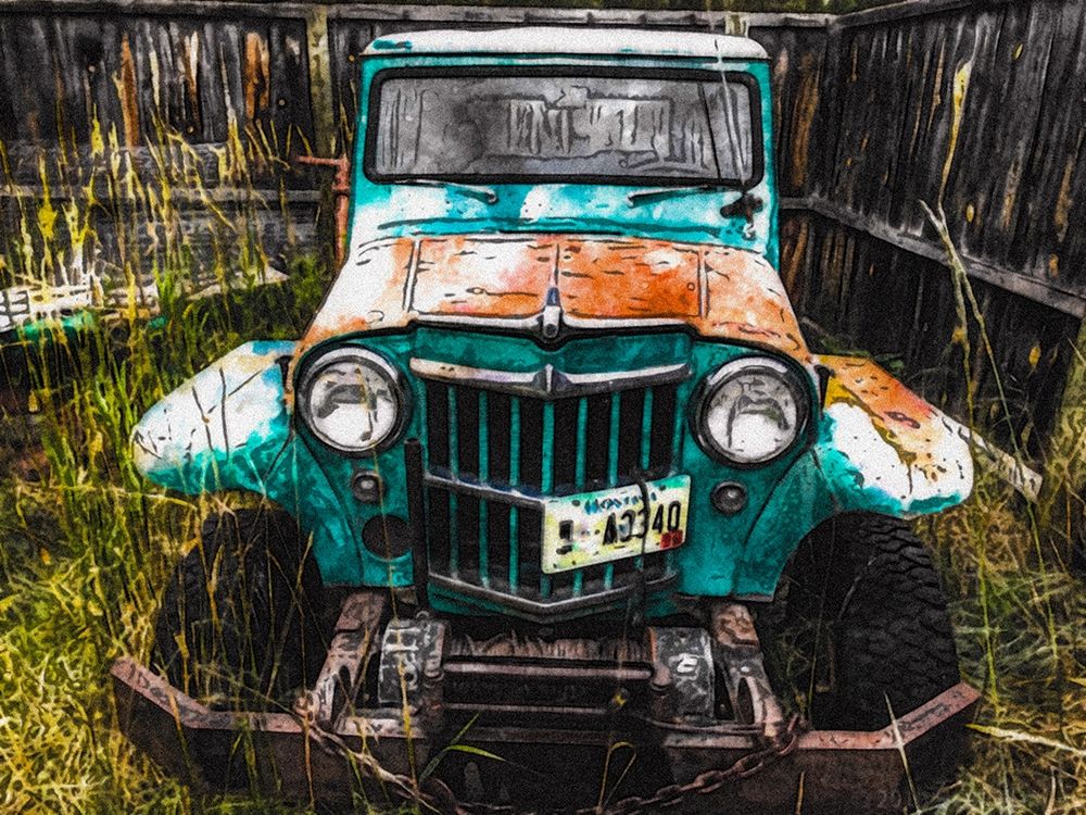 Dads Willys III art print by Heidi Bannon for $57.95 CAD