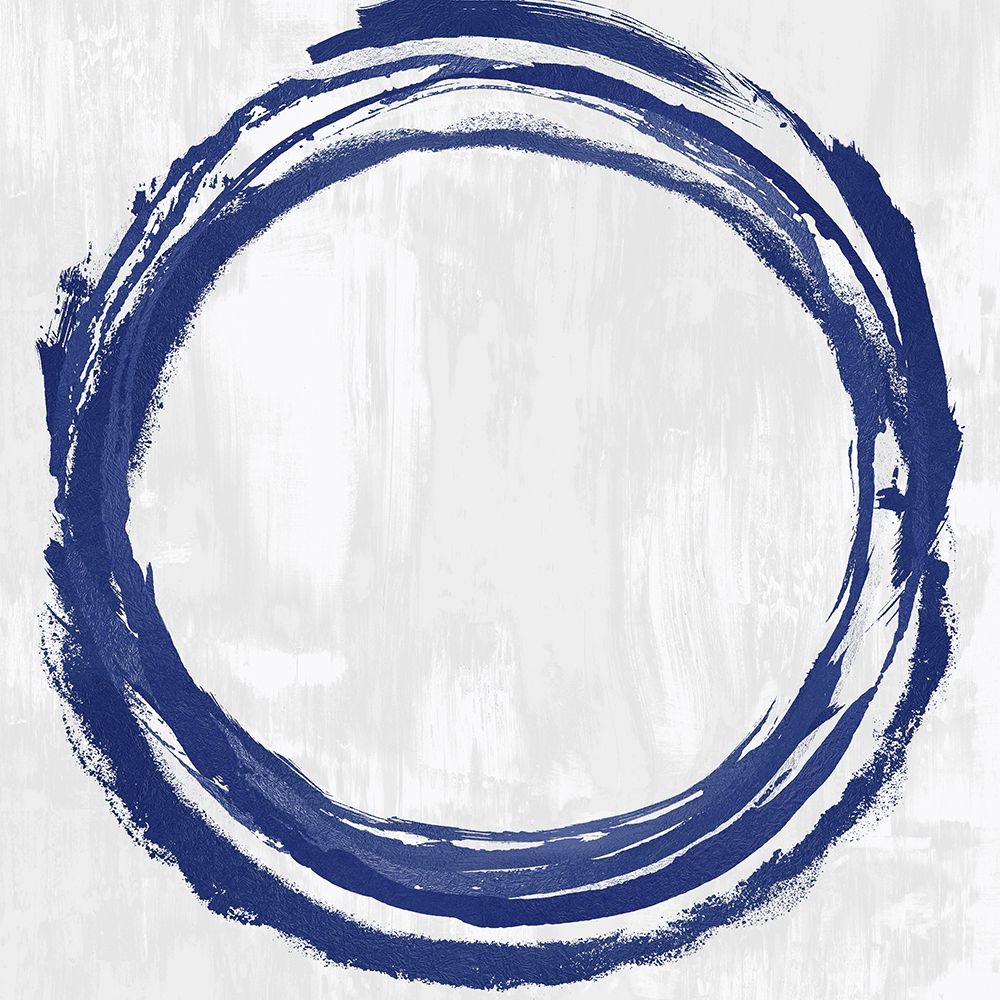 Circle Blue II art print by Natalie Harris for $57.95 CAD