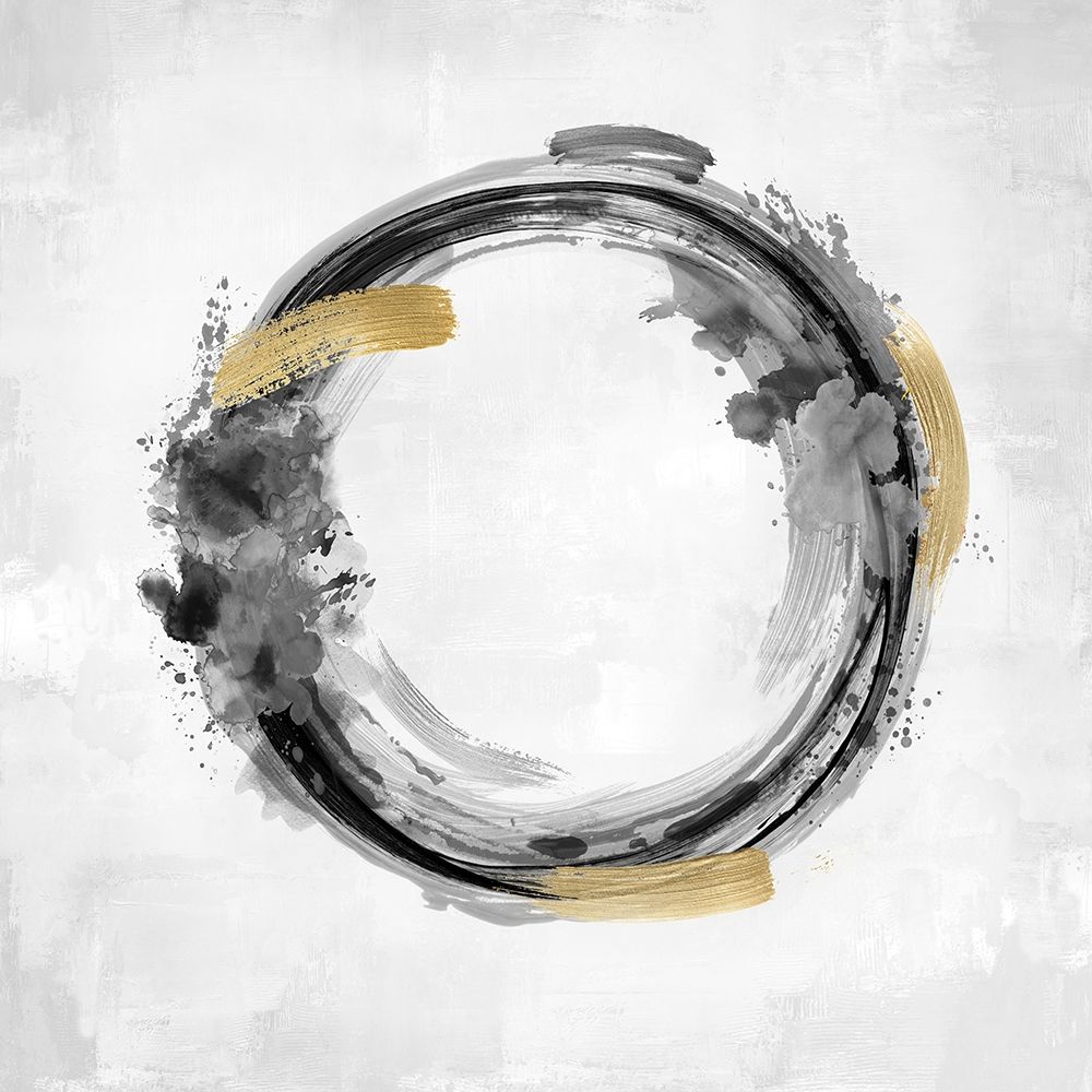 Circle Motion Black I art print by Natalie Harris for $57.95 CAD