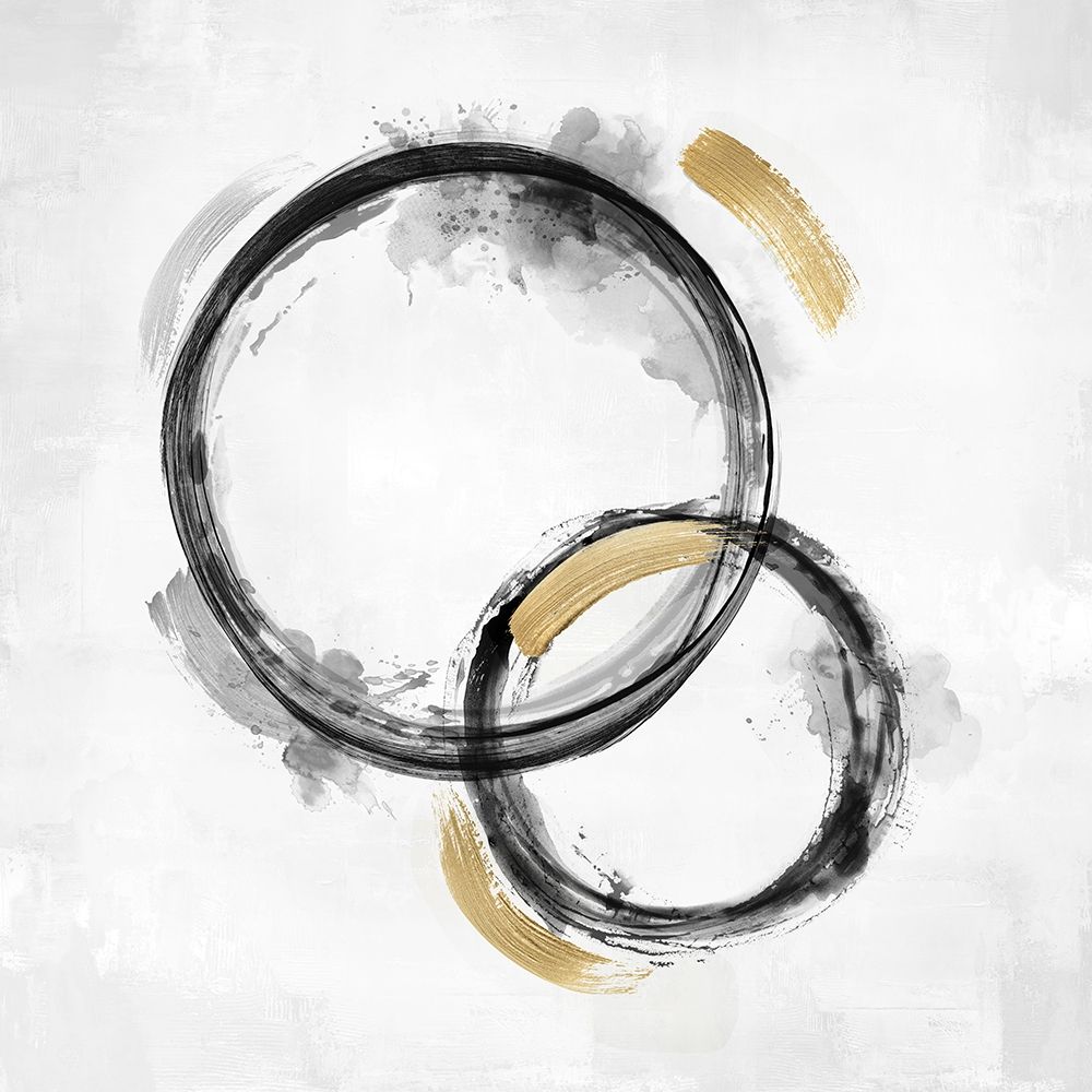 Circle Motion Black II art print by Natalie Harris for $57.95 CAD