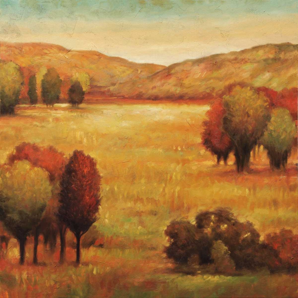 Hillside Meadow II art print by Jeffrey Leonard for $57.95 CAD