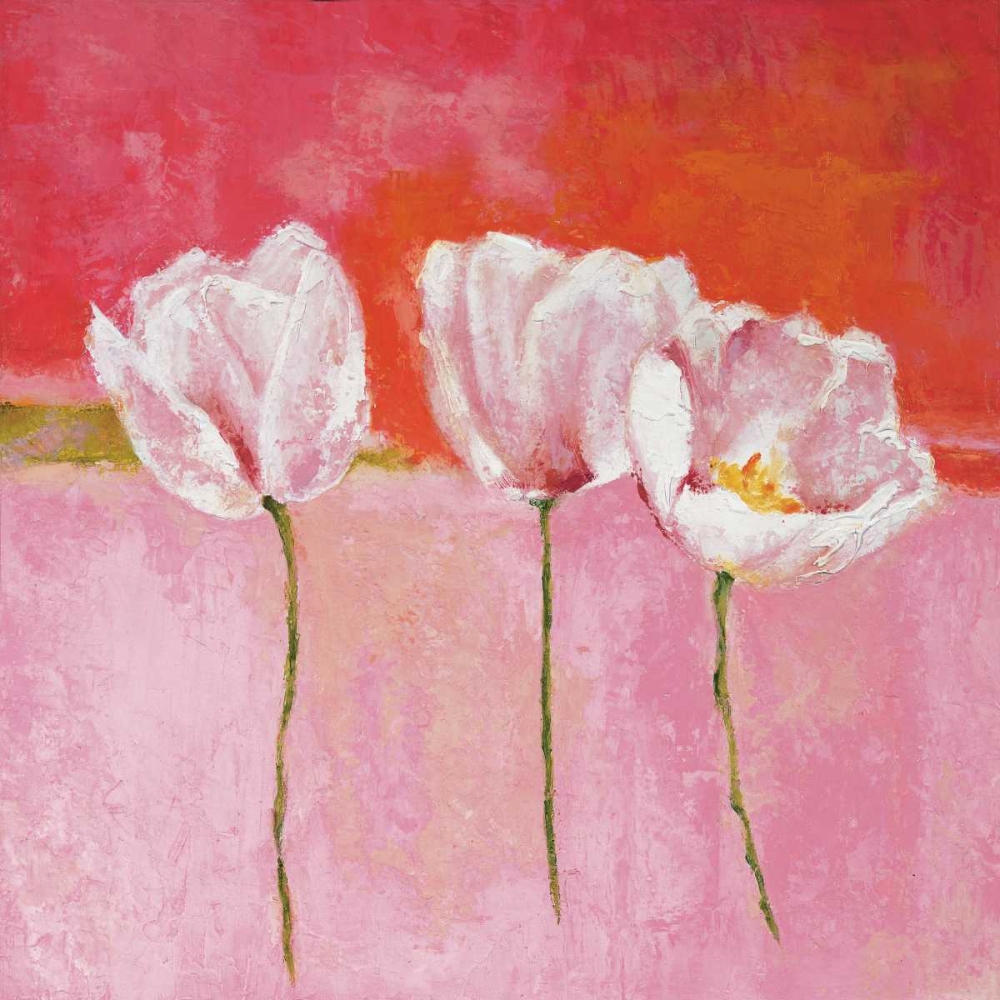 Fleurs en rose II art print by Isabelle Herbert for $57.95 CAD