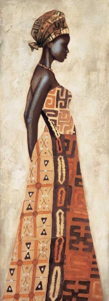Femme Africaine I art print by Jacques Leconte for $57.95 CAD