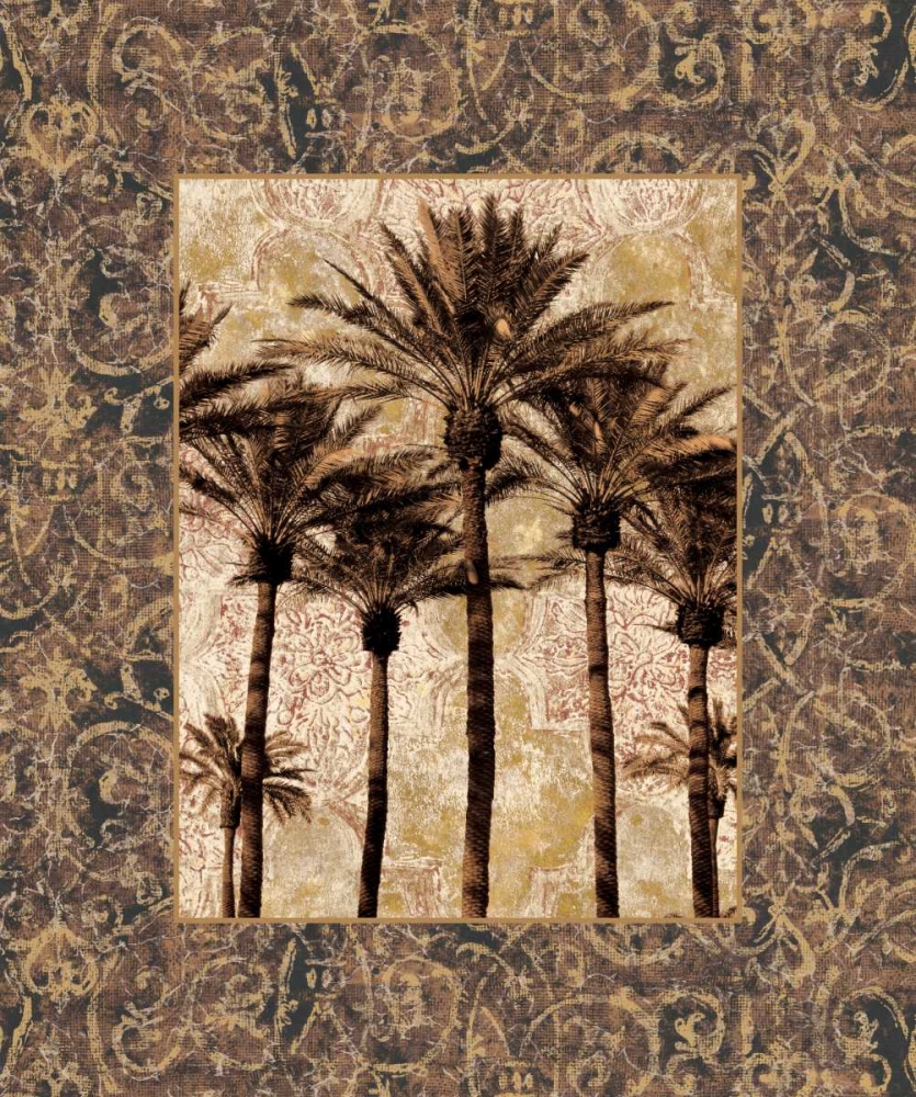Palm Collage II art print by John Seba for $57.95 CAD