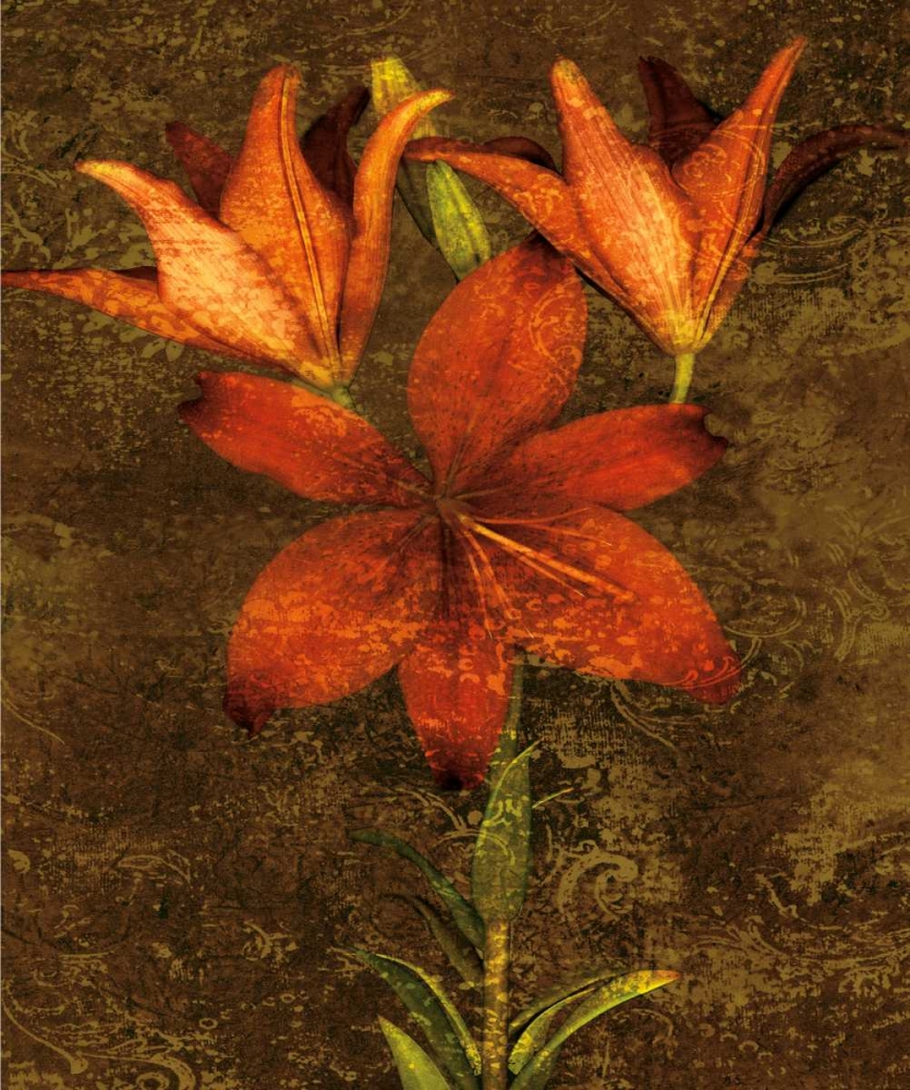 Red Lilies art print by John Seba for $57.95 CAD