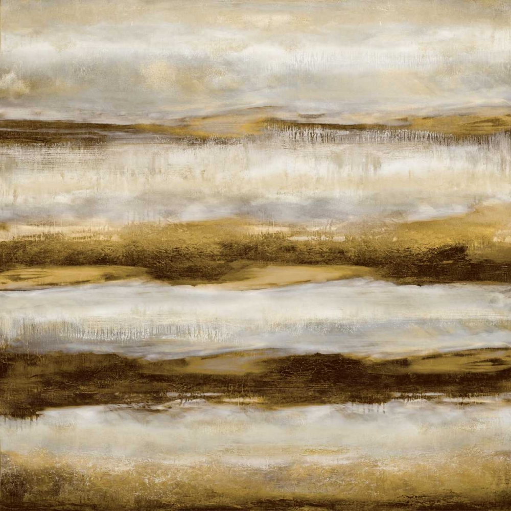 Linear Motion in Golden art print by Jaden Blake for $57.95 CAD