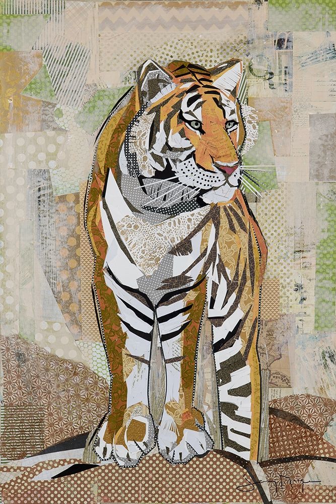 Tiger Strength art print by Jenny McGee for $57.95 CAD