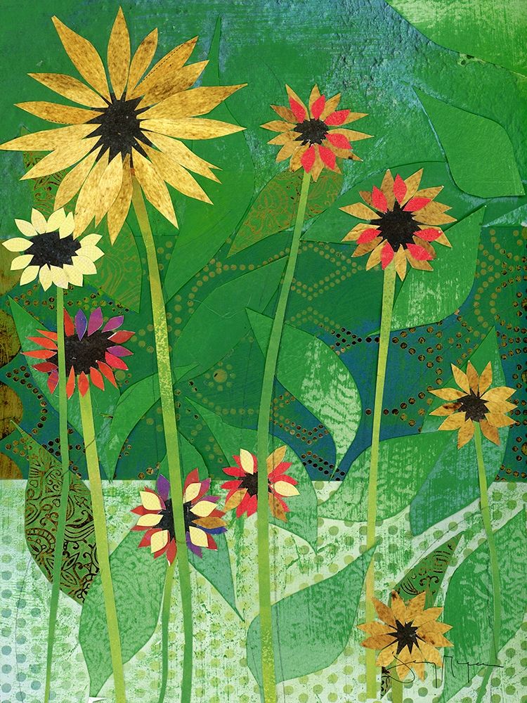 Sunflowers art print by Jenny McGee for $57.95 CAD