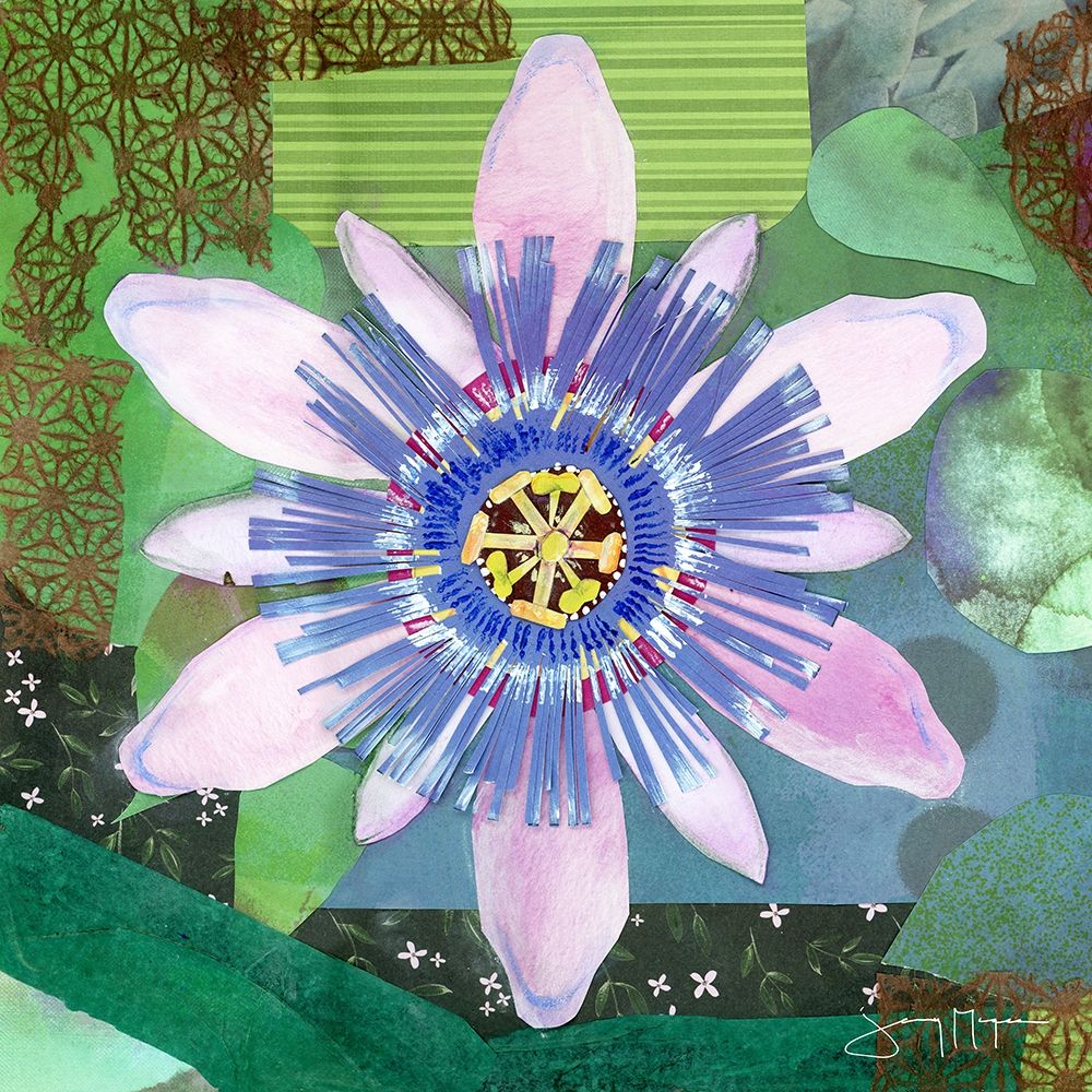 Passion Flower II art print by Jenny McGee for $57.95 CAD