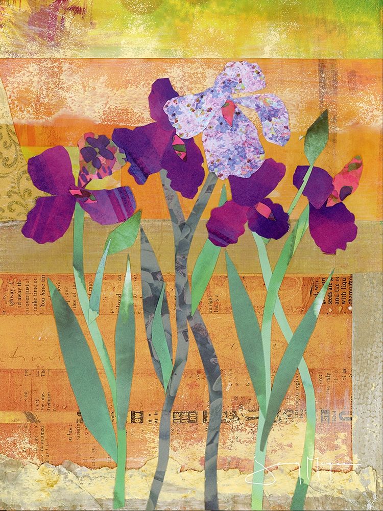 Iris III art print by Jenny McGee for $57.95 CAD