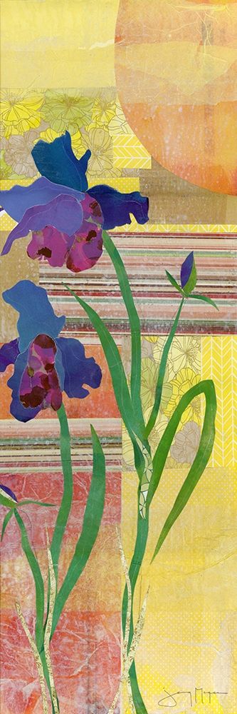 Iris I art print by Jenny McGee for $57.95 CAD