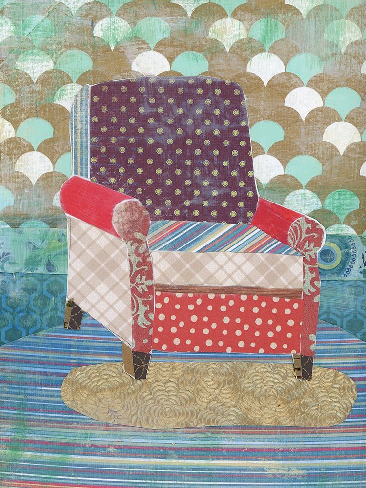 Artist Chair art print by Jenny McGee for $57.95 CAD