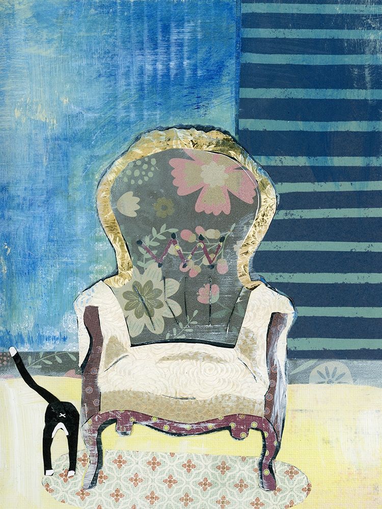 Comfy Chair art print by Jenny McGee for $57.95 CAD