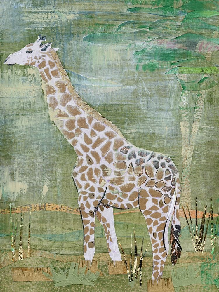 Majestic Giraffe art print by Jenny McGee for $57.95 CAD
