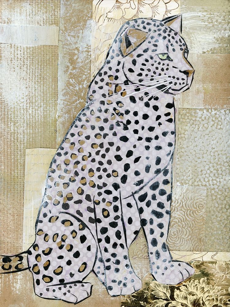 Leopard Beauty art print by Jenny McGee for $57.95 CAD
