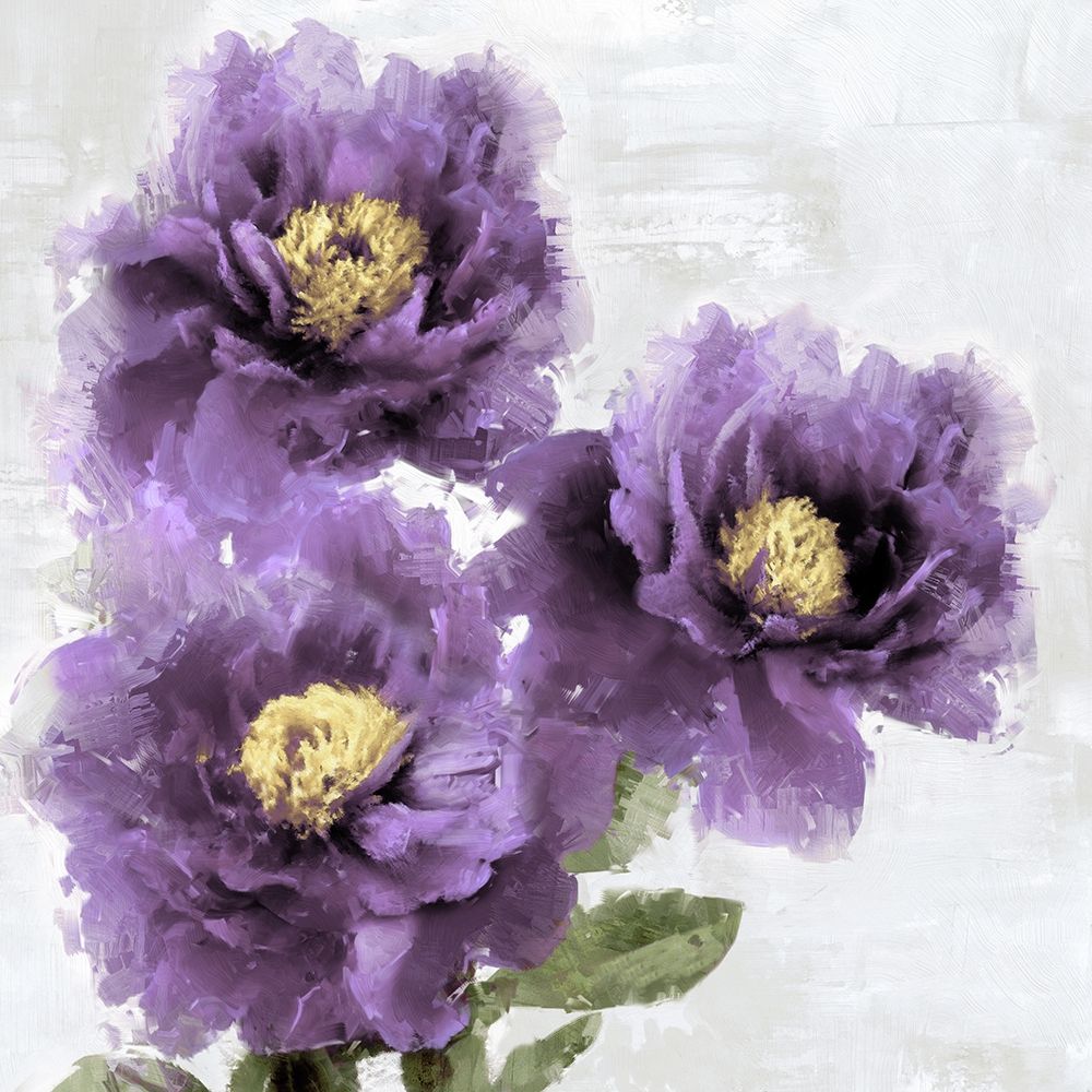 Purple Bloom I art print by Jesse Stevens for $57.95 CAD