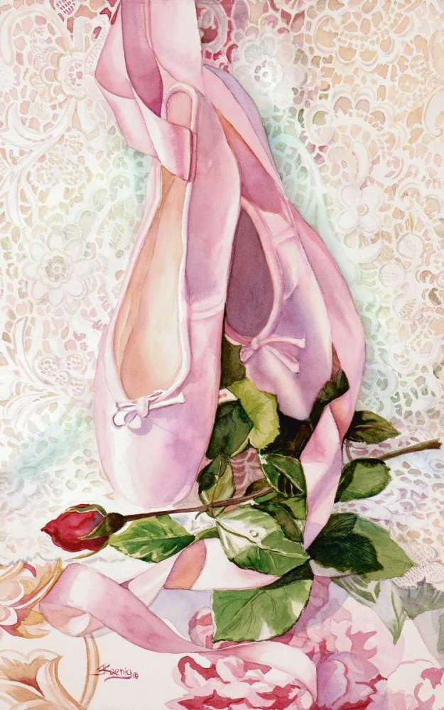 Ballet Rose art print by Judy Koenig for $57.95 CAD
