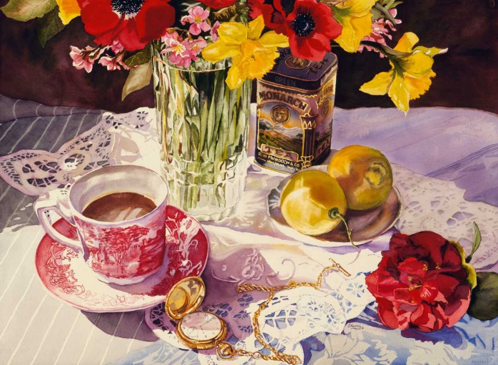 High Tea art print by Judy Koenig for $57.95 CAD