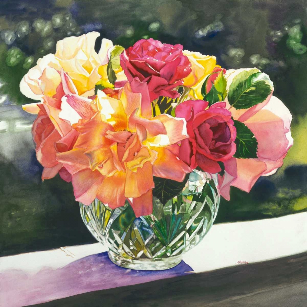 Rose Bowl art print by Judy Koenig for $57.95 CAD