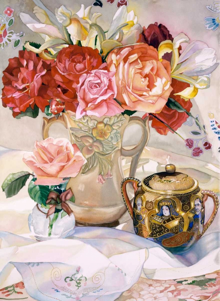 Rose Dynasty art print by Judy Koenig for $57.95 CAD