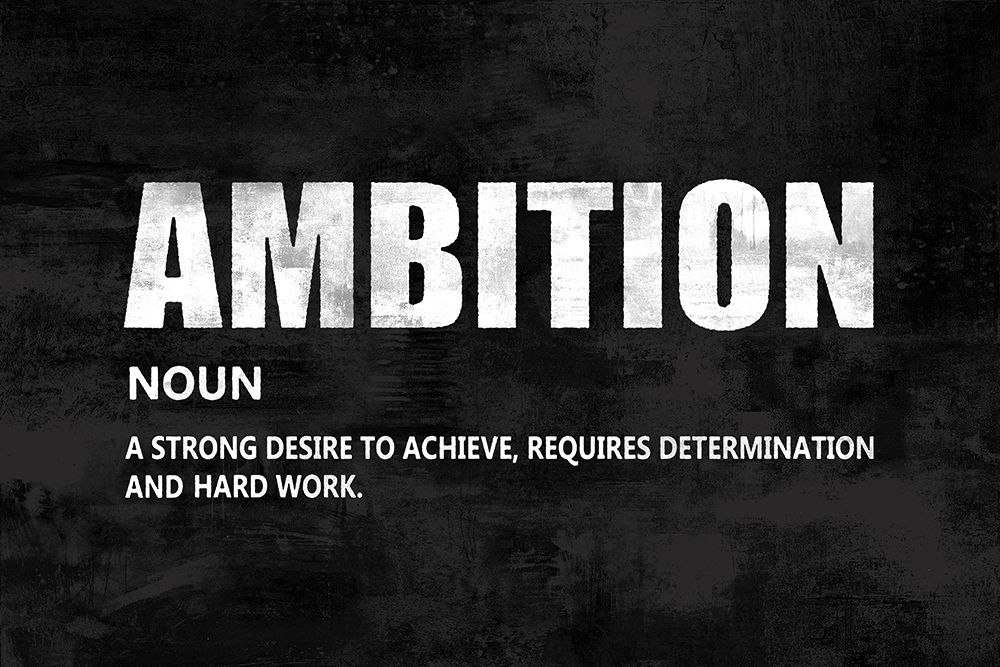 Ambition on Black art print by Jamie MacDowell for $57.95 CAD
