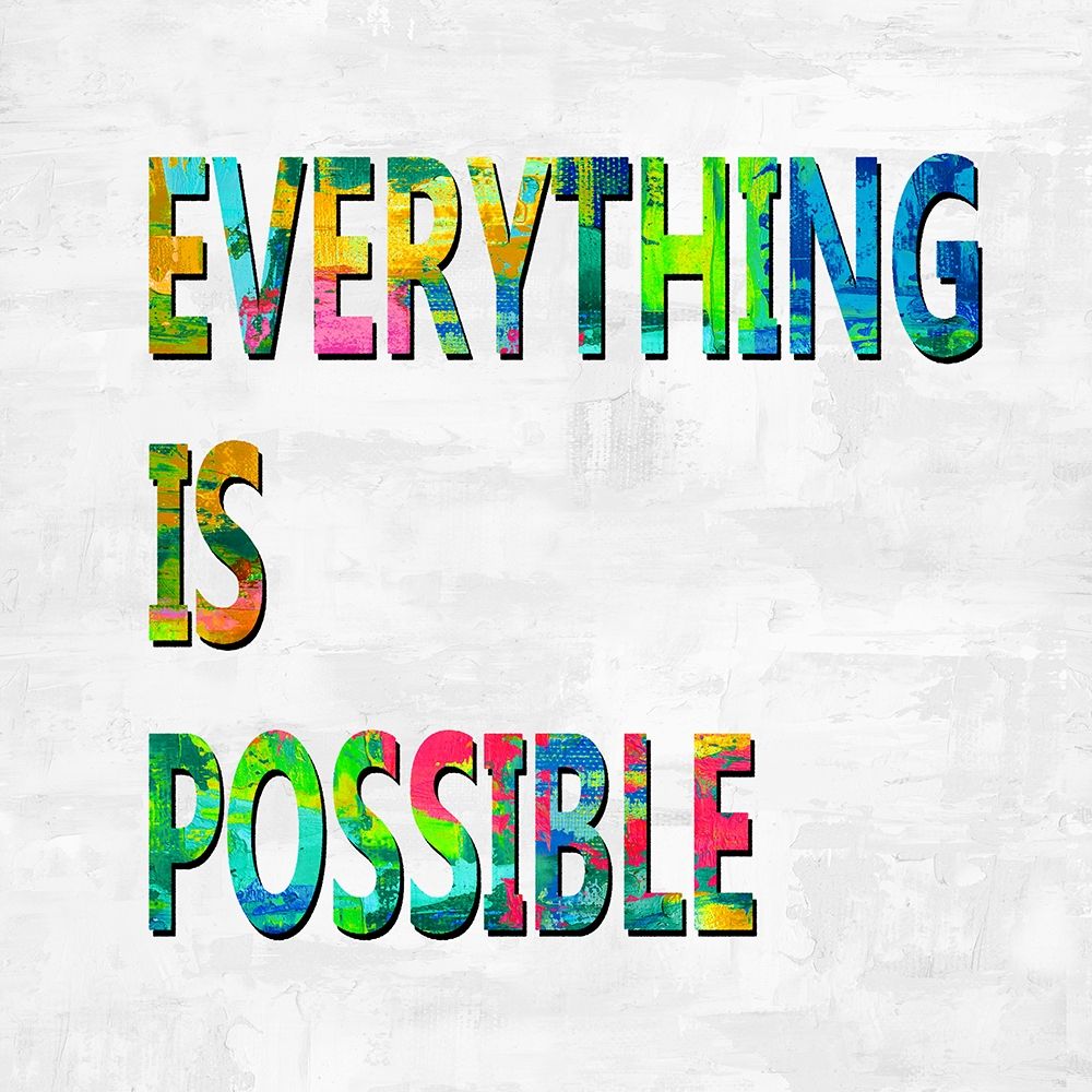 Everything is Possible Color art print by Jamie MacDowell for $57.95 CAD