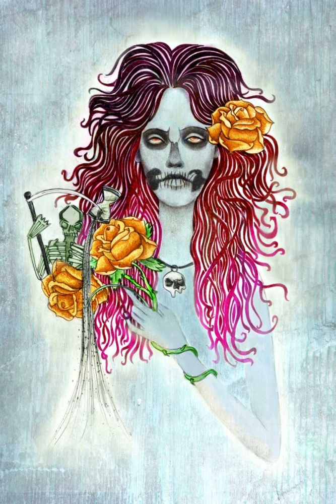 Day of Dead art print by Jami Goddess for $57.95 CAD