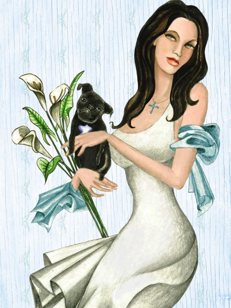 Maria and Lulu art print by Jami Goddess for $57.95 CAD