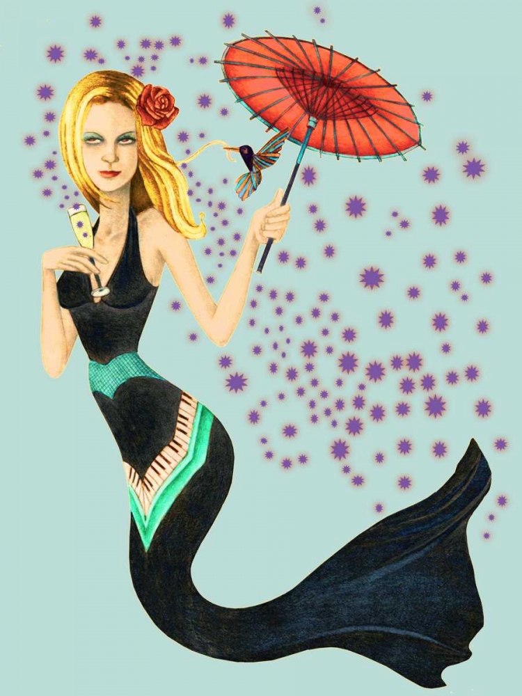 Mermaid art print by Jami Goddess for $57.95 CAD