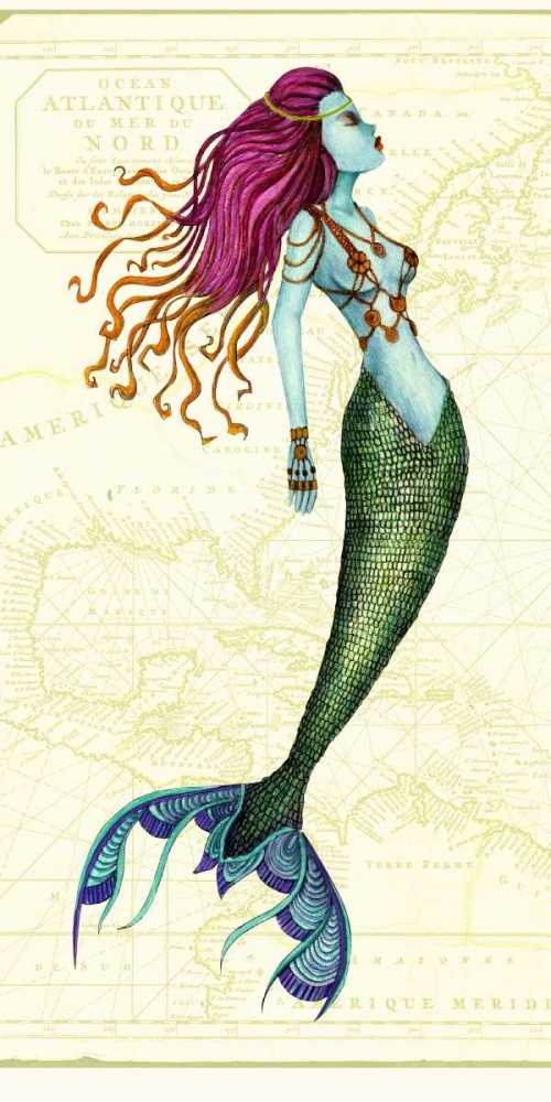 Mermaid II art print by Jami Goddess for $57.95 CAD