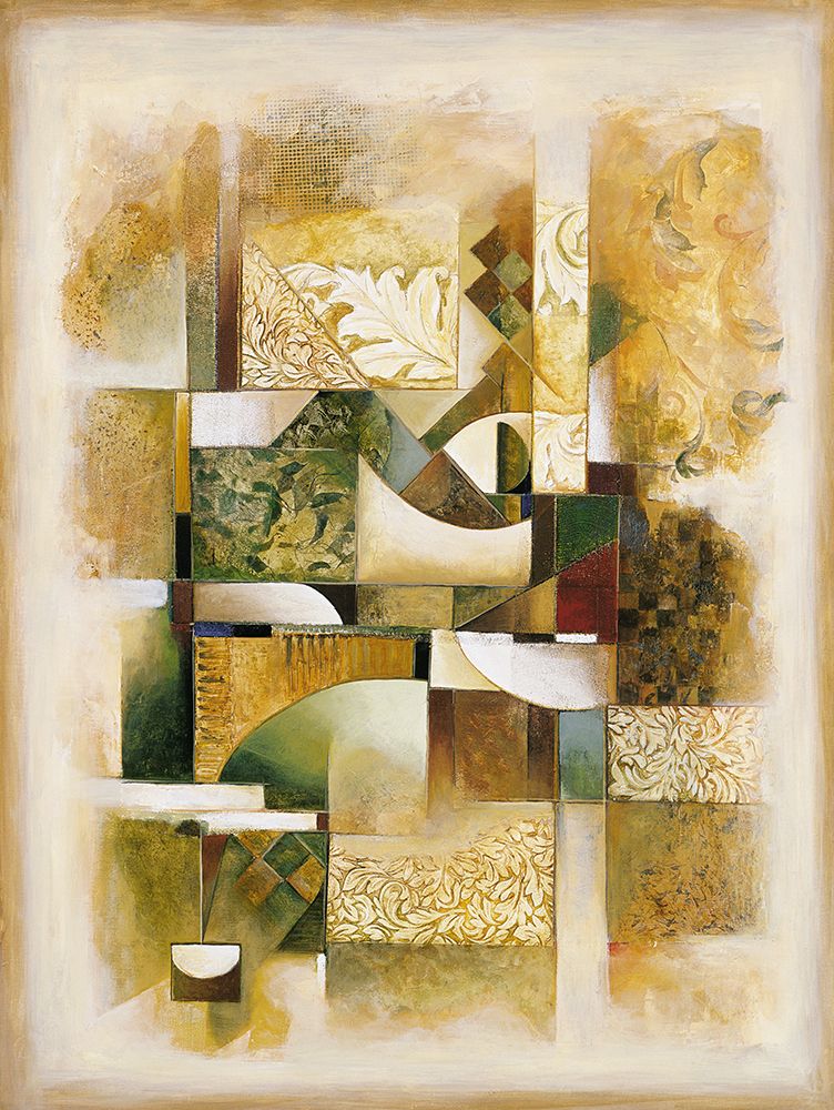 Abstract collage I art print by Jonathan Parsons for $57.95 CAD