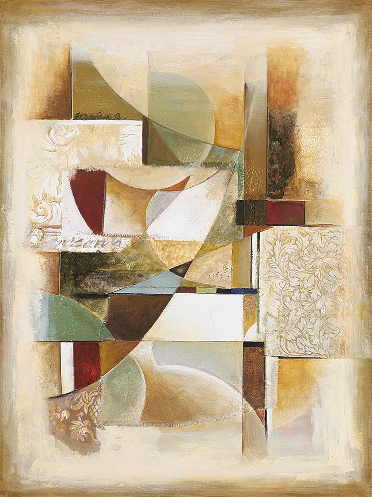 Abstract collage II art print by Jonathan Parsons for $57.95 CAD