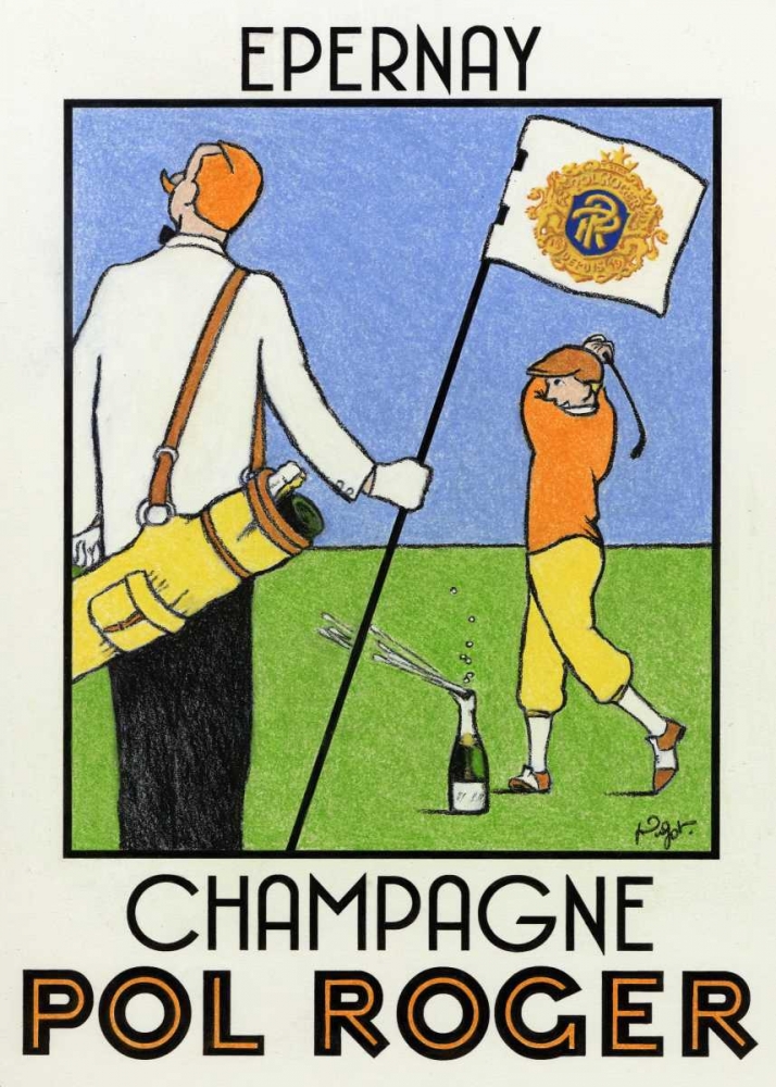 Champagne Practice art print by Jean Pierre Got for $57.95 CAD