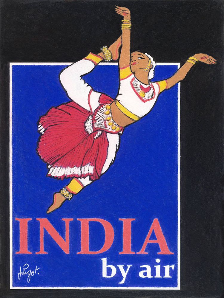 India by Air art print by Jean Pierre Got for $57.95 CAD