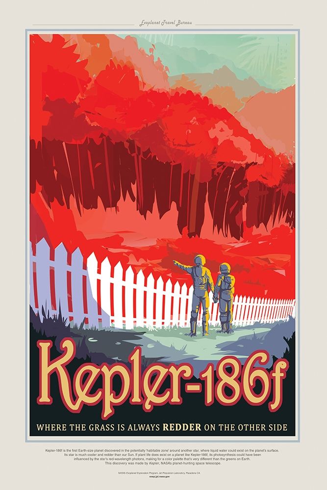 Kepler art print by JPL for $57.95 CAD