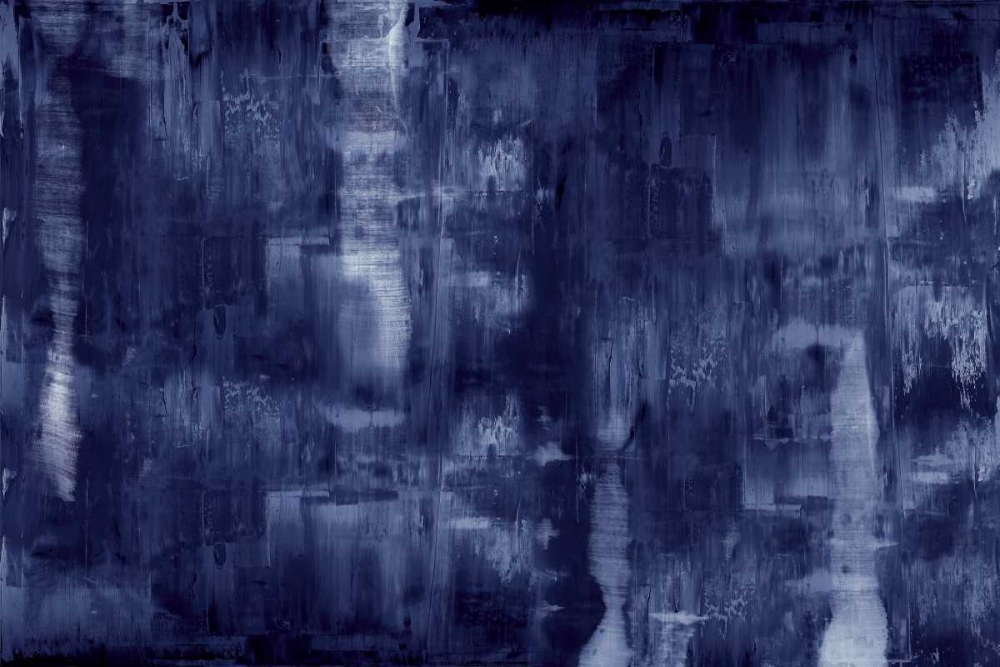 Textural in Indigo  art print by Justin Turner for $57.95 CAD