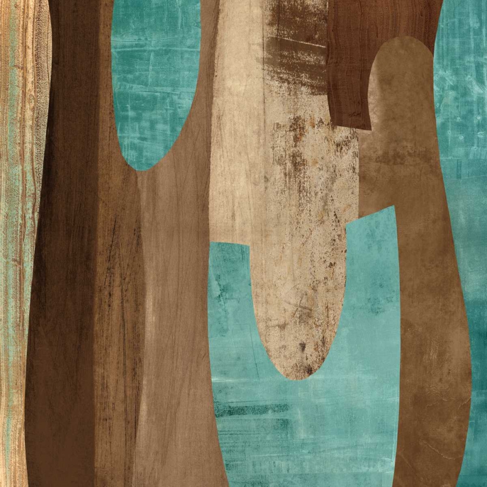 Aqua Turns II art print by Kevin Baker for $57.95 CAD