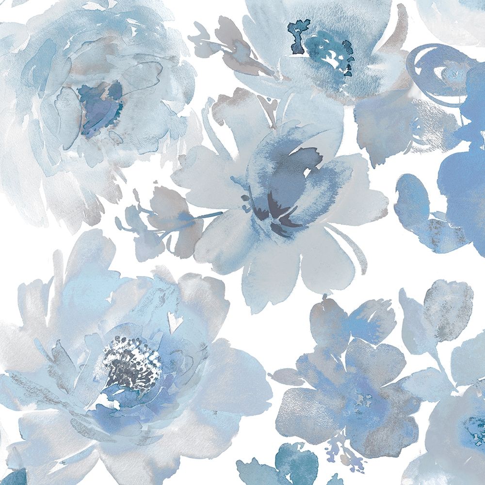 Springtime Blue and Silver II art print by Kelsey Morris for $57.95 CAD