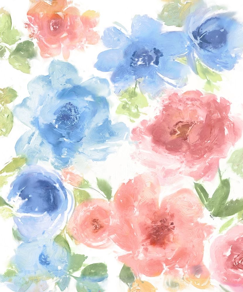 Springtime Floral II art print by Kelsey Morris for $57.95 CAD