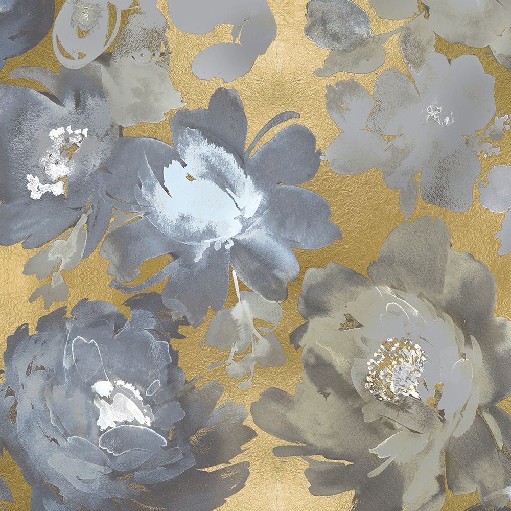 Springtime Silver on Gold II art print by Kelsey Morris for $57.95 CAD