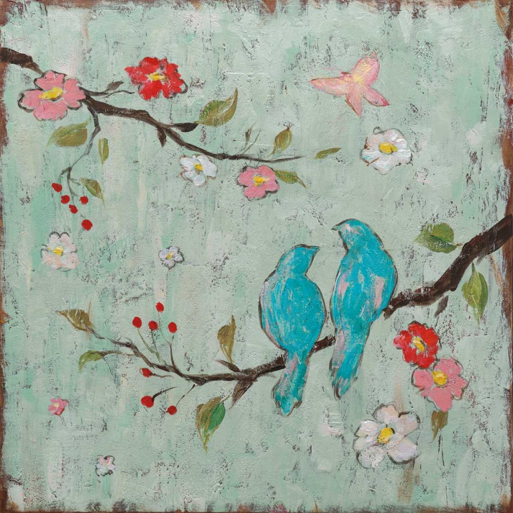 Love Birds I art print by Katy Frances for $57.95 CAD