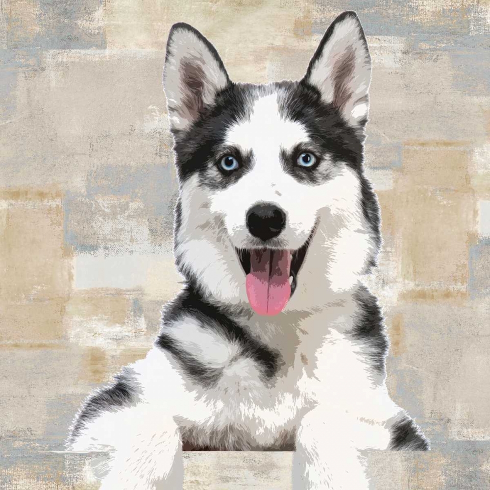 Siberian Husky art print by Keri Rodgers for $57.95 CAD