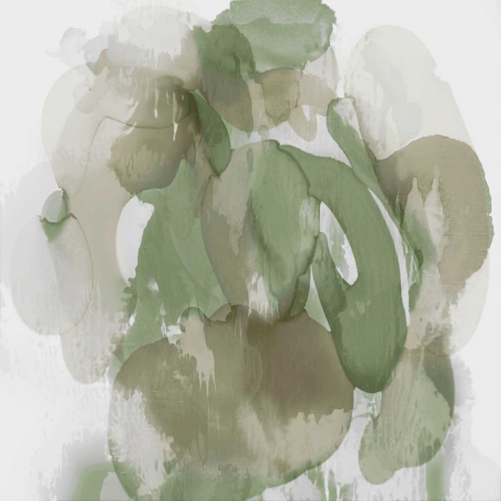 Green Flow I art print by Kristina Jett for $57.95 CAD