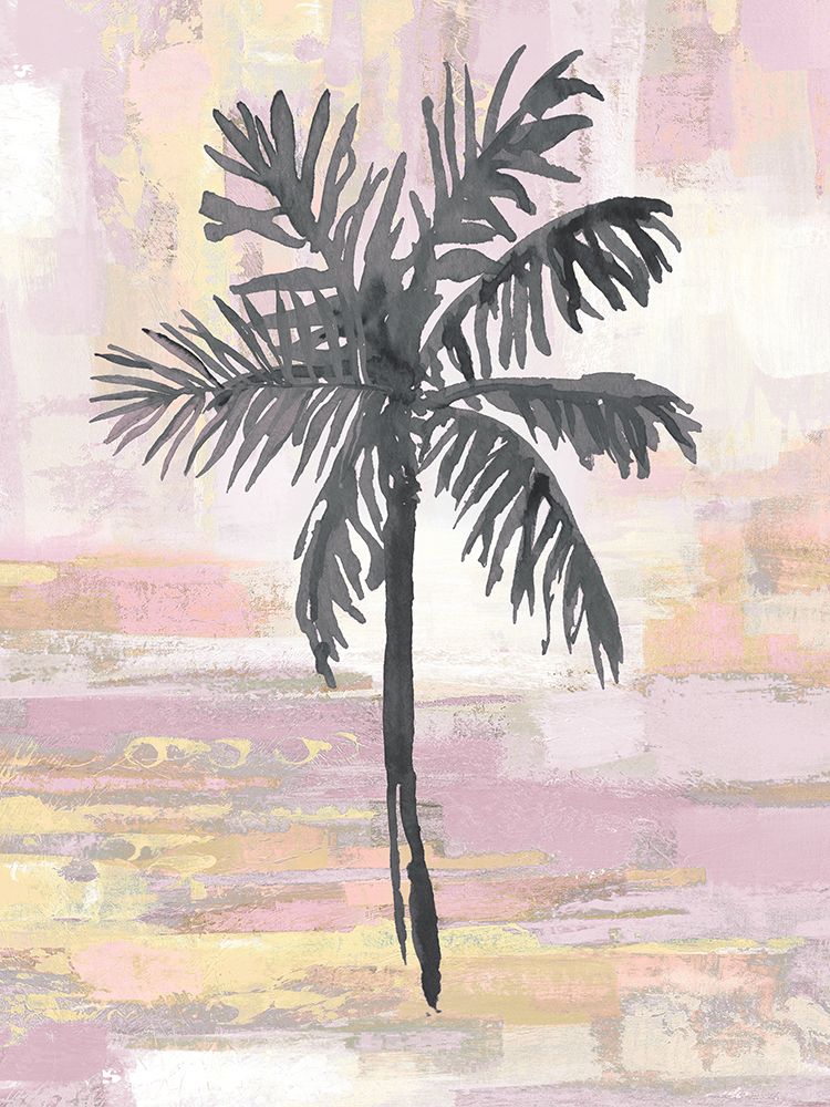Abstract Palm Pink Blush art print by Madeline Blake for $57.95 CAD