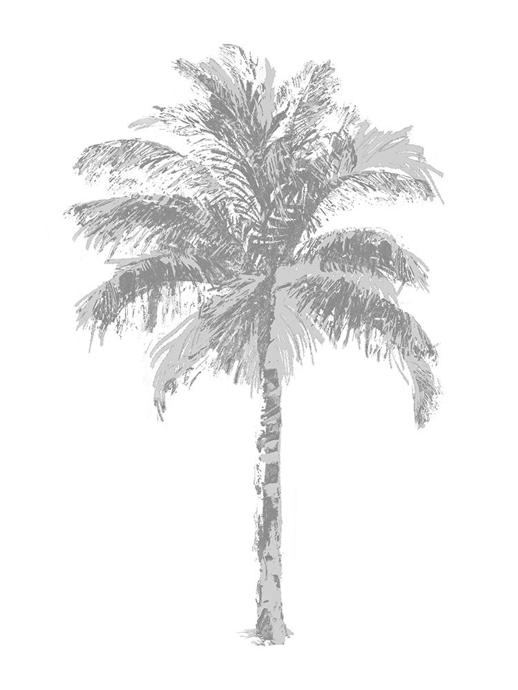 Palm Gray II art print by Madeline Blake for $57.95 CAD