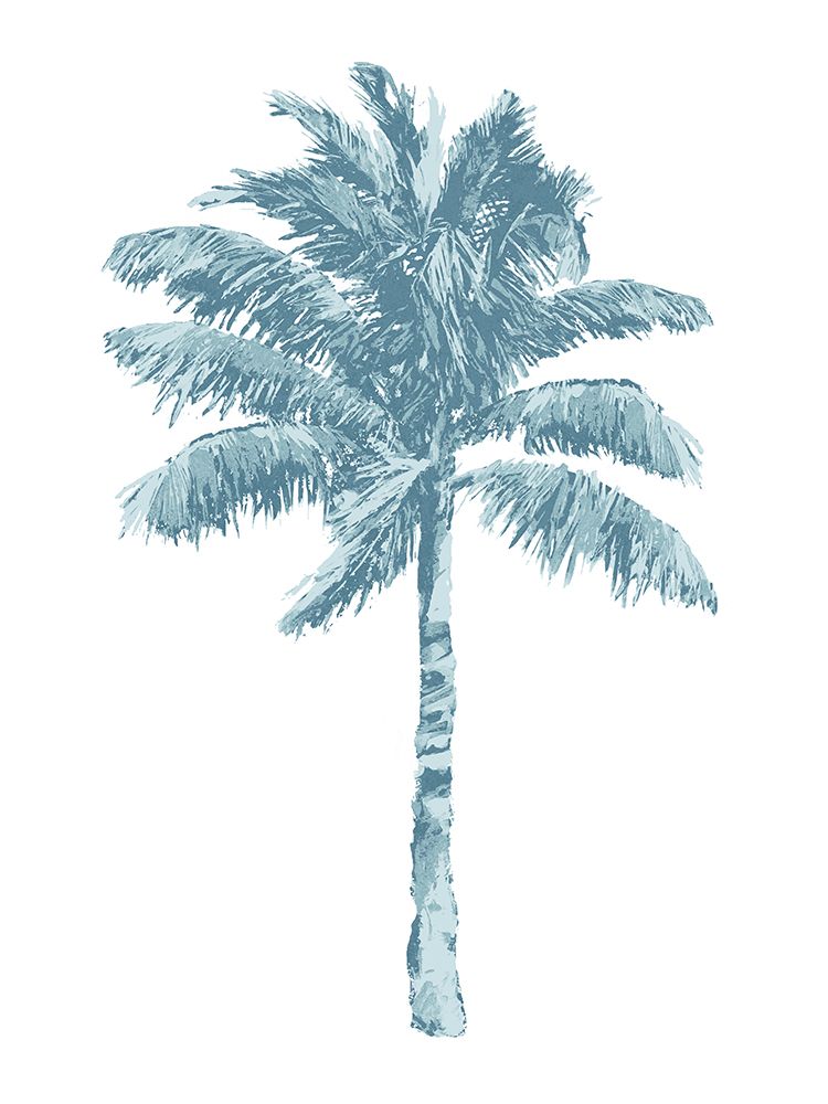 Palm Aqua I art print by Madeline Blake for $57.95 CAD