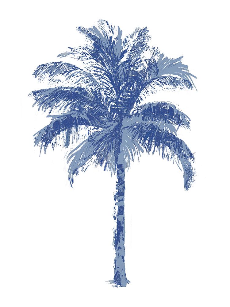 Palm Blue II art print by Madeline Blake for $57.95 CAD
