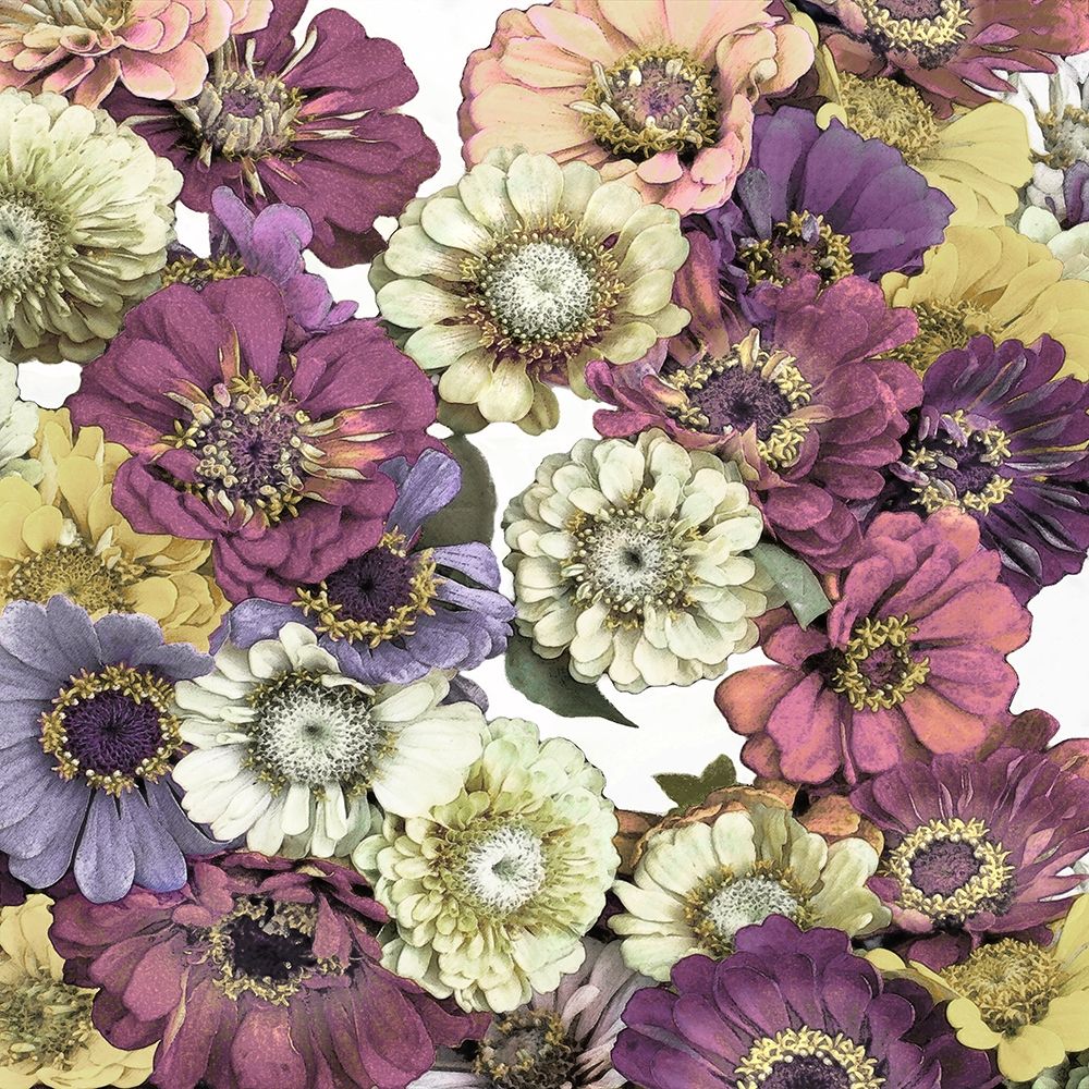 Floral Abundance II art print by Kate Bennett for $57.95 CAD