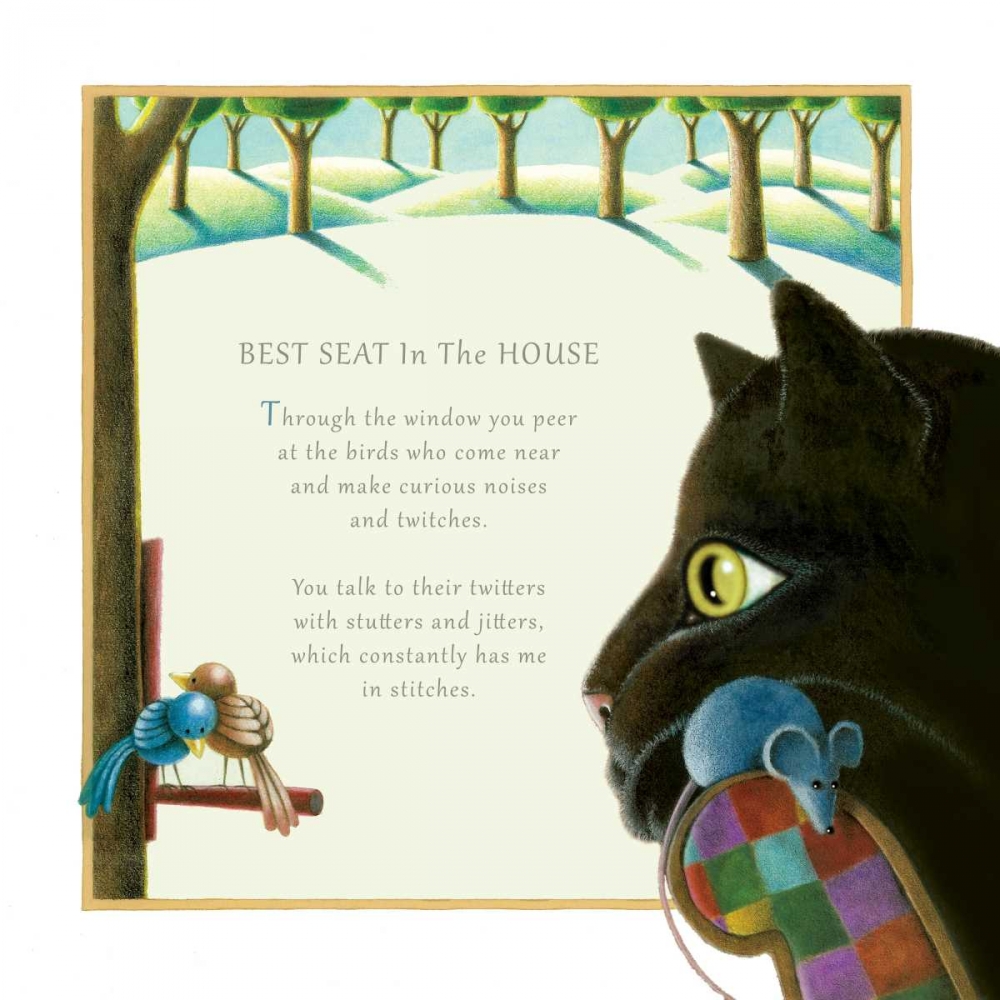 Best Seat in the House art print by Laura Seeley for $57.95 CAD