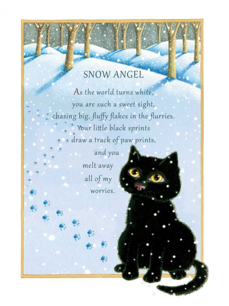 Snow Angel art print by Laura Seeley for $57.95 CAD